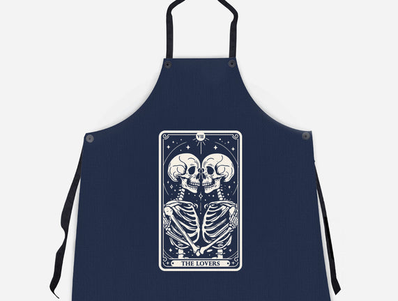 The Lovers Tarot Skull