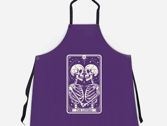 The Lovers Tarot Skull