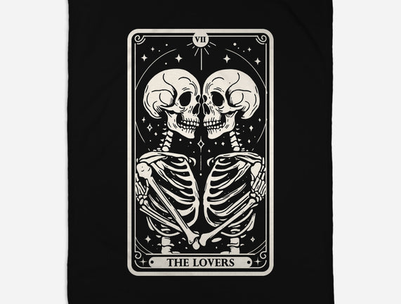 The Lovers Tarot Skull