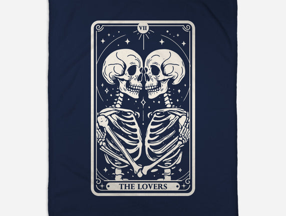 The Lovers Tarot Skull