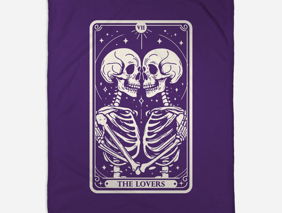 The Lovers Tarot Skull