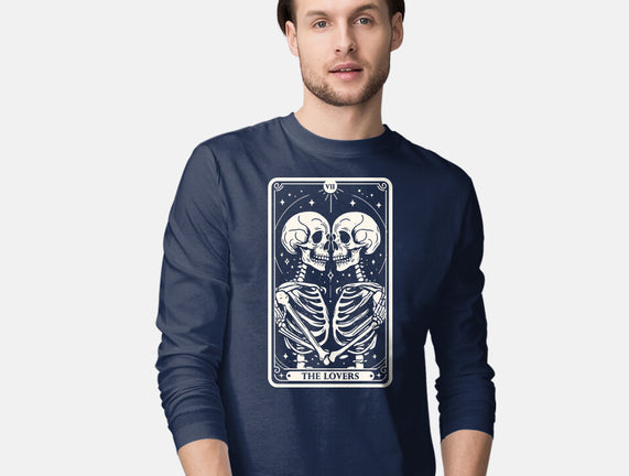 The Lovers Tarot Skull