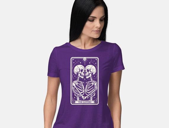 The Lovers Tarot Skull