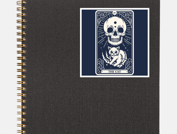 The Cat Tarot Skull