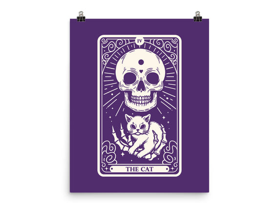 The Cat Tarot Skull