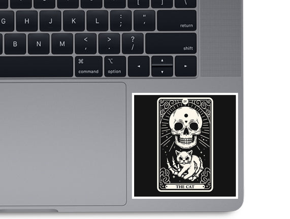 The Cat Tarot Skull