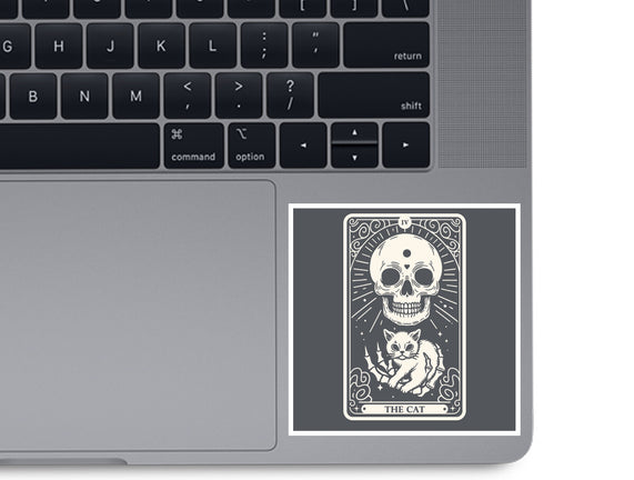 The Cat Tarot Skull