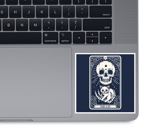 The Cat Tarot Skull