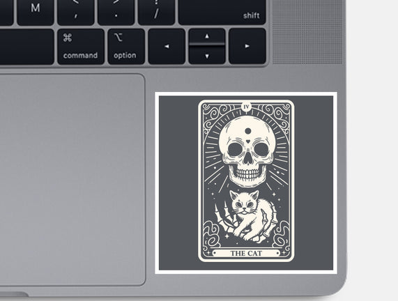 The Cat Tarot Skull