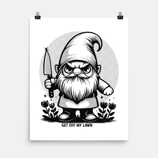 Get Off My Lawn-None-Matte-Poster-Eoli Studio