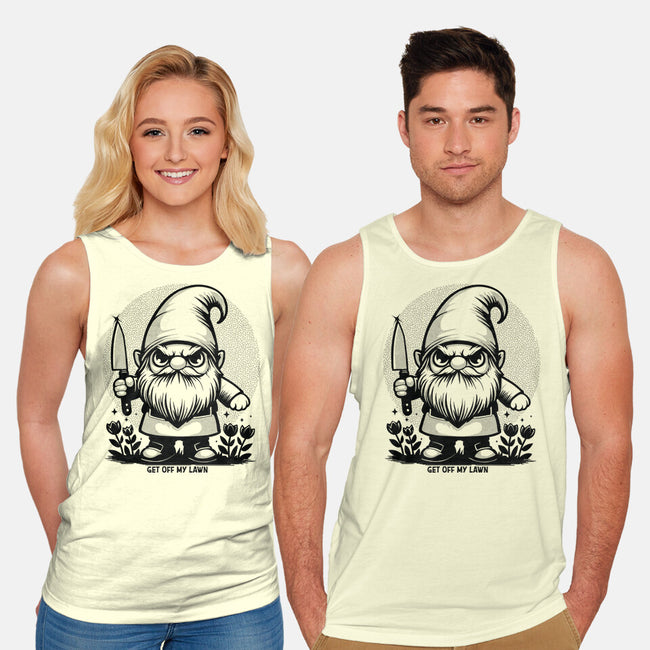 Get Off My Lawn-Unisex-Basic-Tank-Eoli Studio