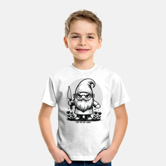 Get Off My Lawn-Youth-Basic-Tee-Eoli Studio
