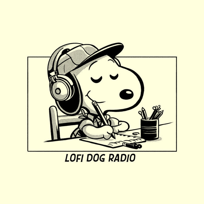 Lofi Dog Radio-Mens-Basic-Tee-Eoli Studio