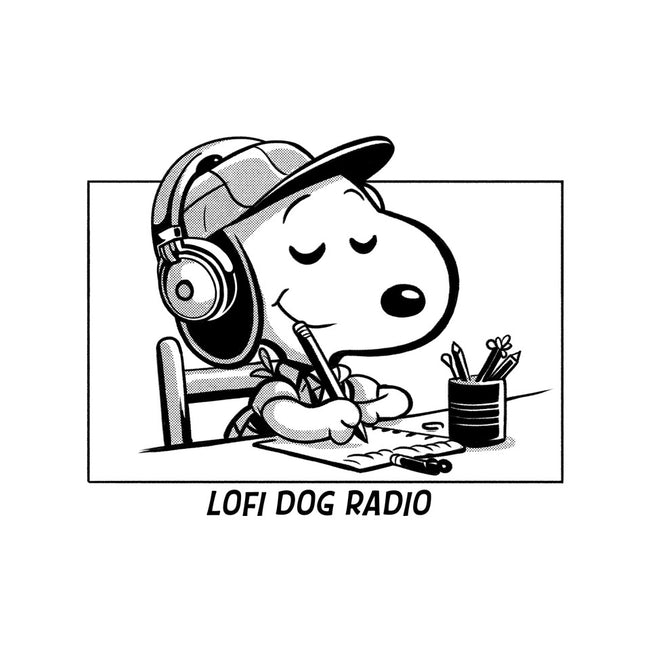 Lofi Dog Radio-Mens-Basic-Tee-Eoli Studio
