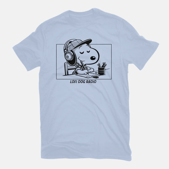 Lofi Dog Radio-Mens-Basic-Tee-Eoli Studio