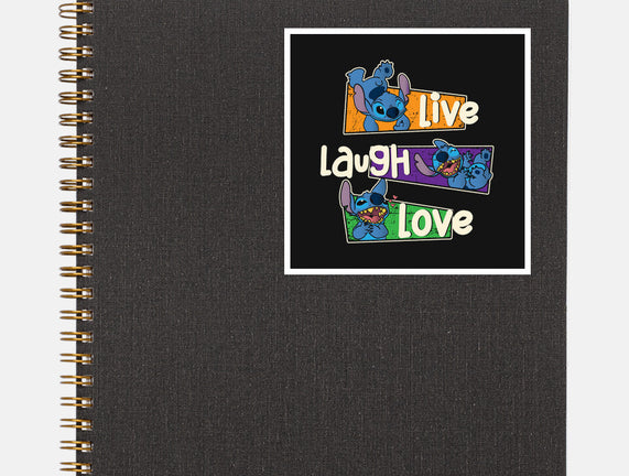Live Laugh And Love Stitch