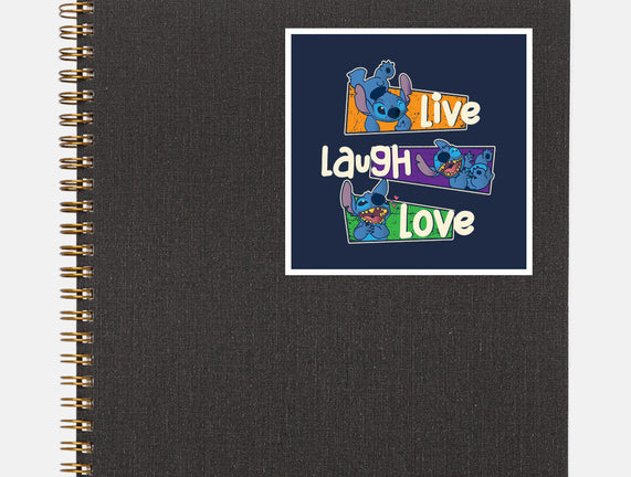 Live Laugh And Love Stitch