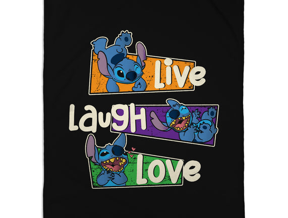 Live Laugh And Love Stitch