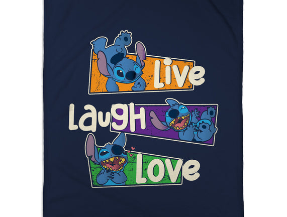 Live Laugh And Love Stitch