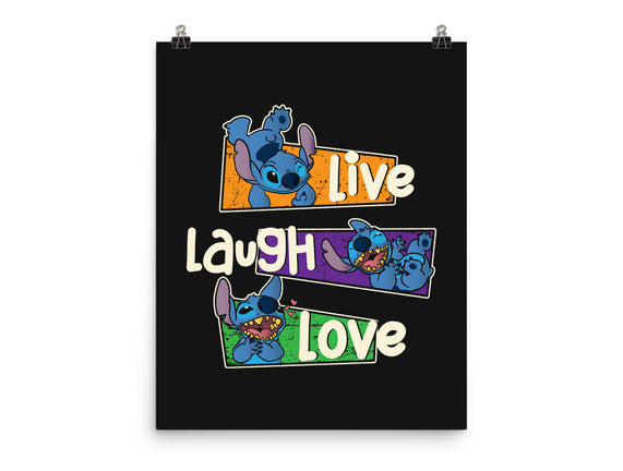 Live Laugh And Love Stitch