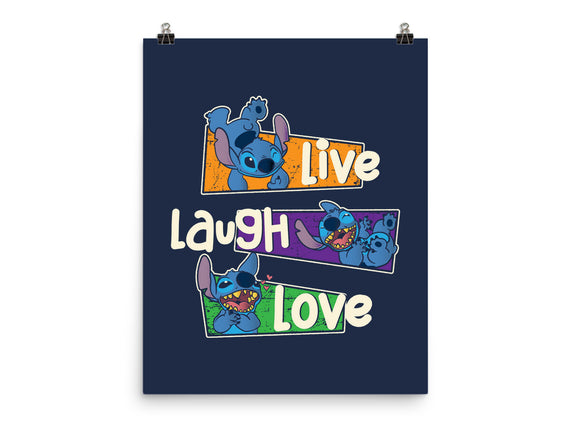 Live Laugh And Love Stitch
