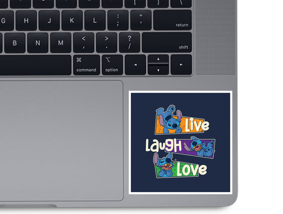 Live Laugh And Love Stitch