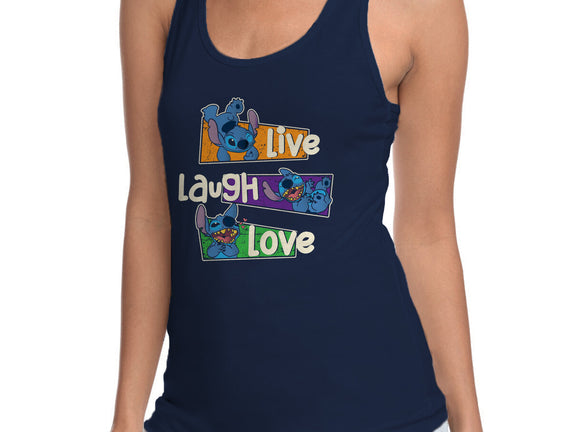 Live Laugh And Love Stitch