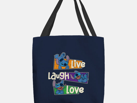 Live Laugh And Love Stitch