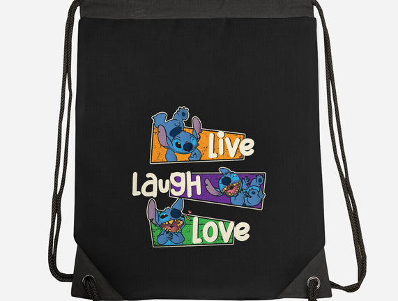 Live Laugh And Love Stitch