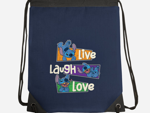 Live Laugh And Love Stitch