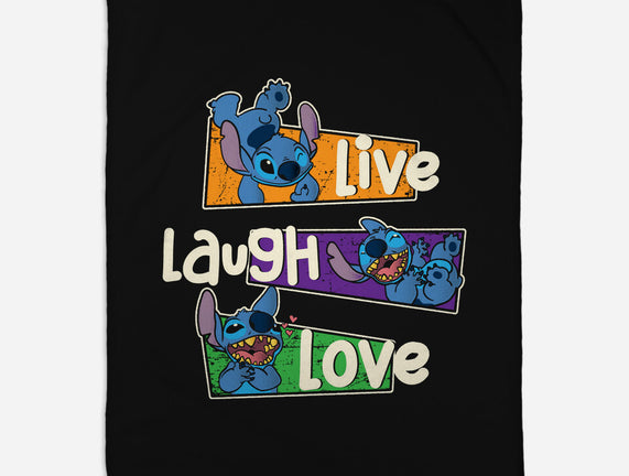Live Laugh And Love Stitch