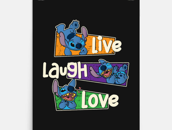 Live Laugh And Love Stitch