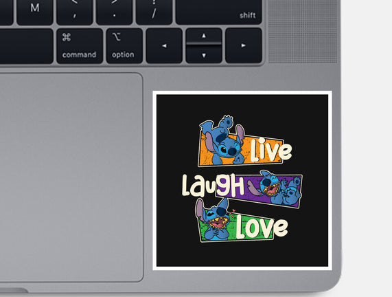 Live Laugh And Love Stitch