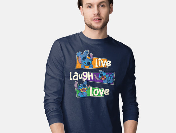 Live Laugh And Love Stitch