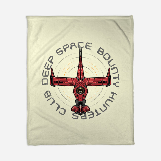 Deep Space Bounty Hunters Club-None-Fleece-Blanket-momma_gorilla