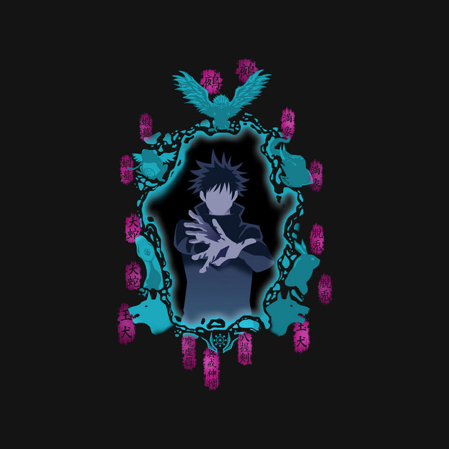 Fushiguro Shikigami-None-Polyester-Shower Curtain-Afire