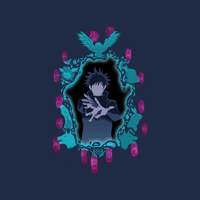 Fushiguro Shikigami-None-Glossy-Sticker-Afire