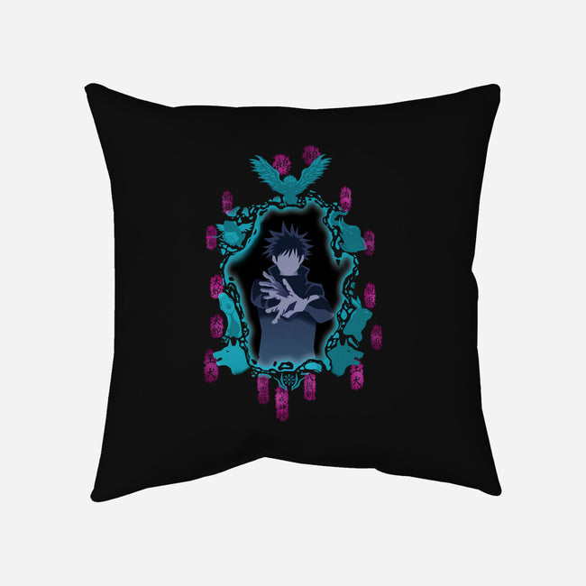 Fushiguro Shikigami-None-Removable Cover w Insert-Throw Pillow-Afire