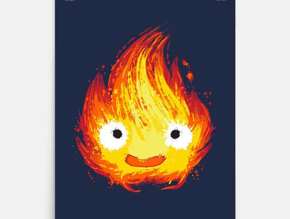 Fire Demon Painting