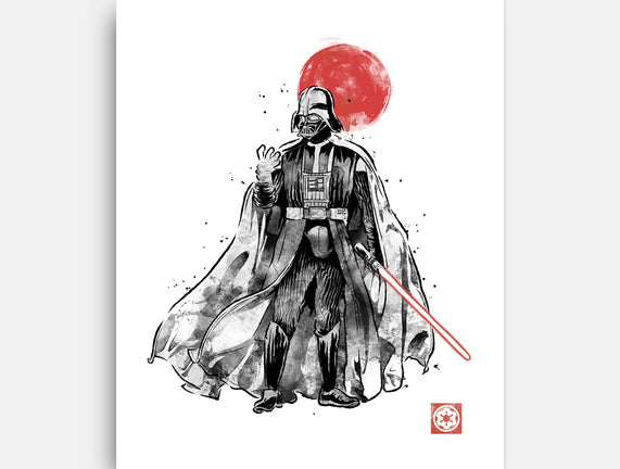 Dark Lord Sumi-E
