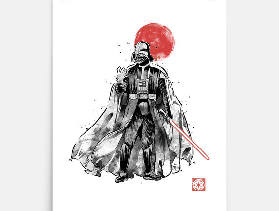 Dark Lord Sumi-E
