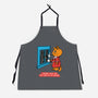 Thoughts On A Rainy Day-Unisex-Kitchen-Apron-imisko