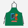 Thoughts On A Rainy Day-Unisex-Kitchen-Apron-imisko