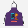 Thoughts On A Rainy Day-Unisex-Kitchen-Apron-imisko