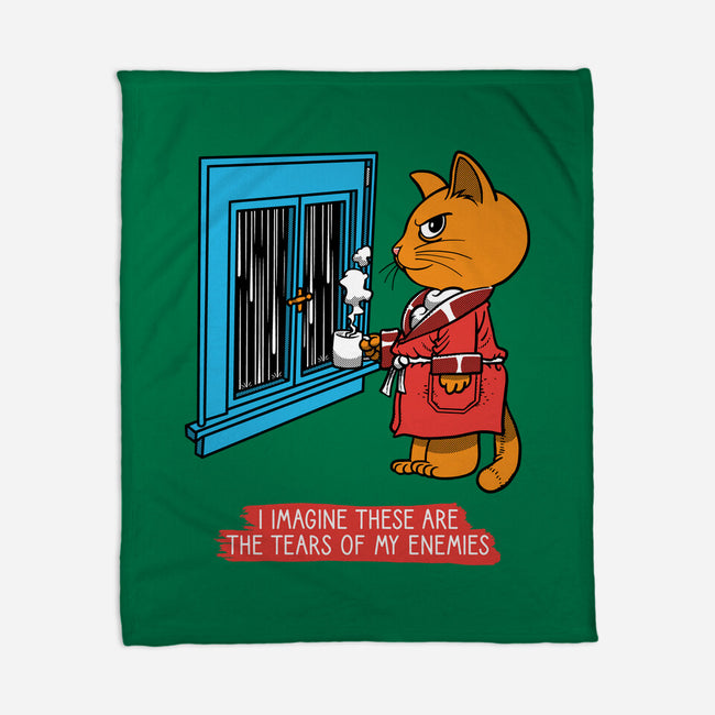 Thoughts On A Rainy Day-None-Fleece-Blanket-imisko