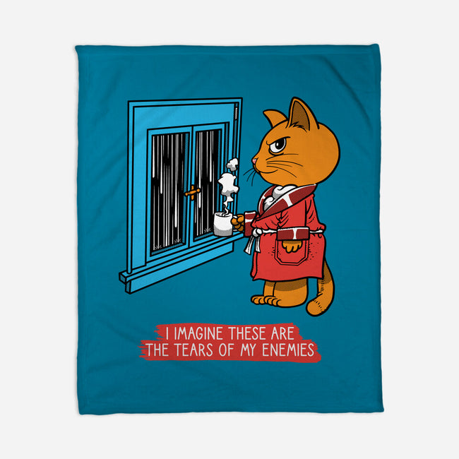 Thoughts On A Rainy Day-None-Fleece-Blanket-imisko