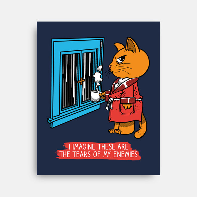 Thoughts On A Rainy Day-None-Stretched-Canvas-imisko