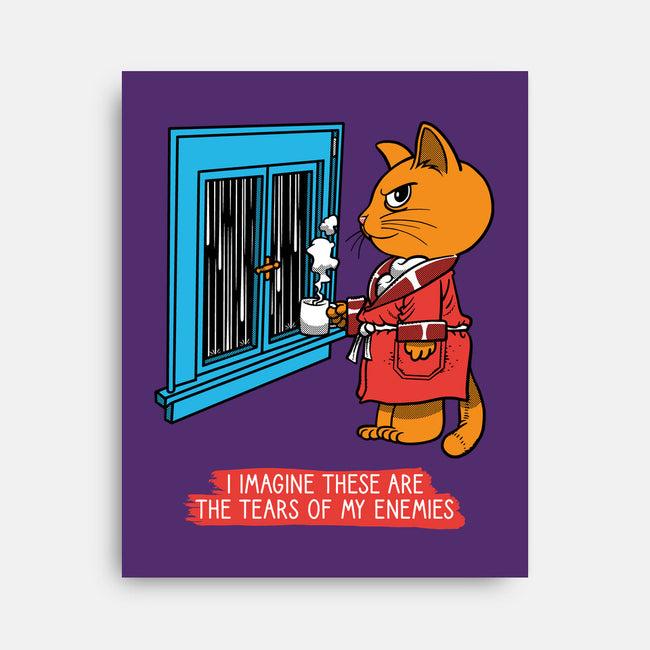 Thoughts On A Rainy Day-None-Stretched-Canvas-imisko