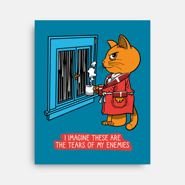 Thoughts On A Rainy Day-None-Stretched-Canvas-imisko