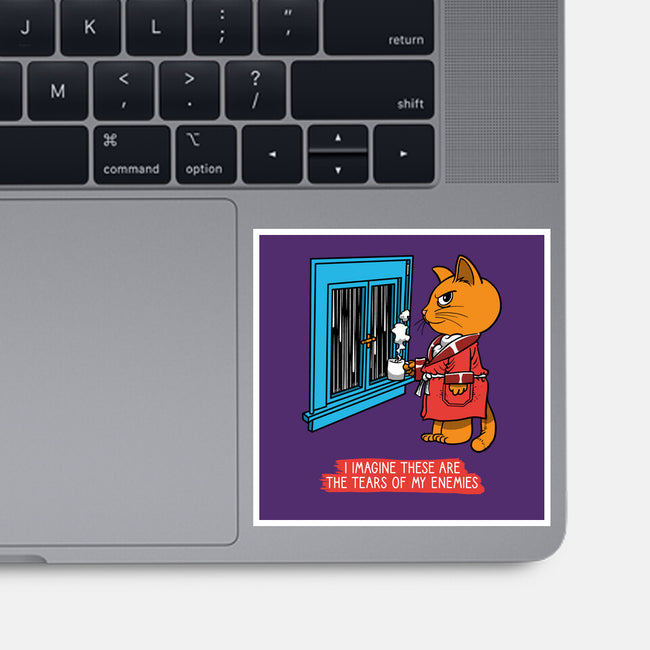 Thoughts On A Rainy Day-None-Glossy-Sticker-imisko